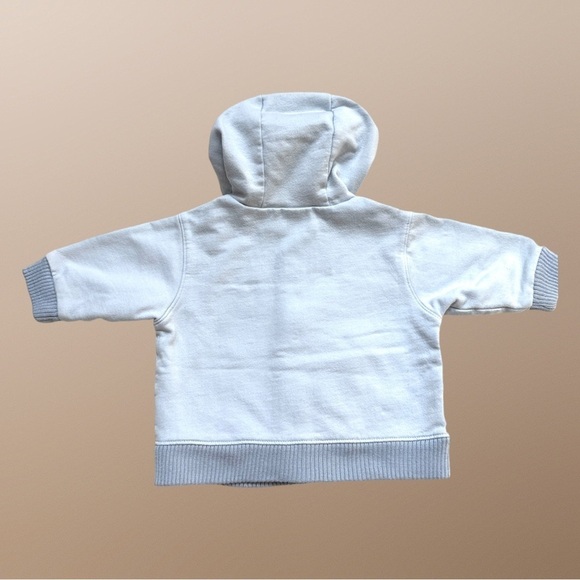 ⭐️ 5 for $25 Cherokee Light Blue Baby Hoodie Zipper Size 3-6 Months - Picture 2 of 6